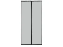 EASYmaxx Tür-Moskitonetz Strong Click, 100 x 210 cm, schwarz