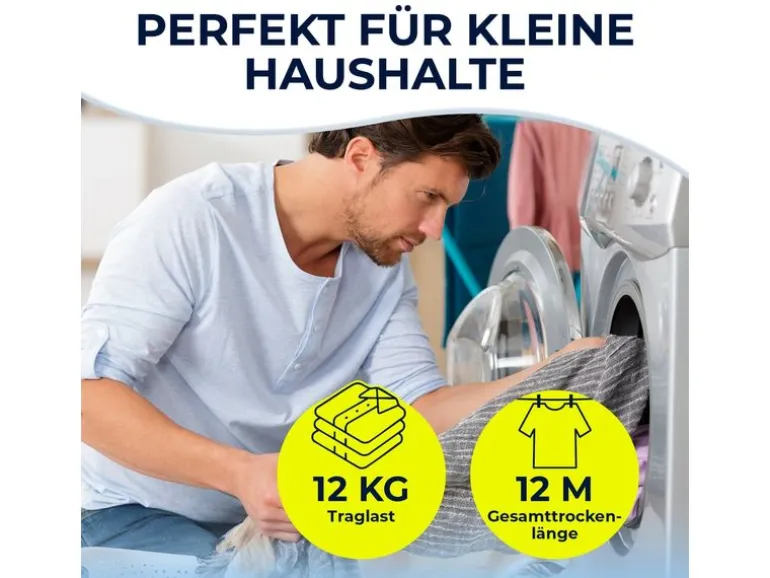EASYmaxx Wäscheständer 12 m