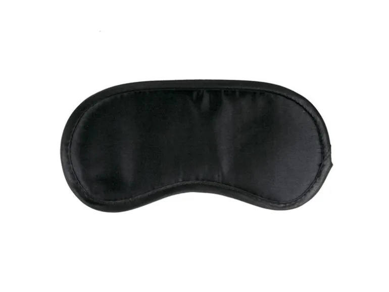 Easytoys Fetish Collection Augenmaske aus Satin Schwarz