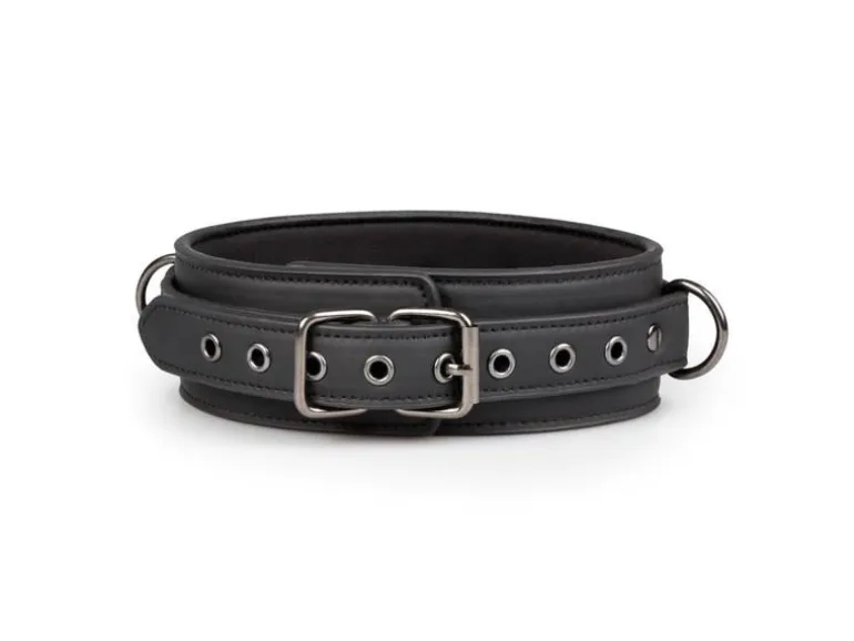 Easytoys Fetish Collection Fetisch Halsband mit Leine Schwarz