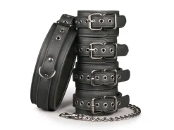 Easytoys Fetish Collection Full Restraint Set Schwarz
