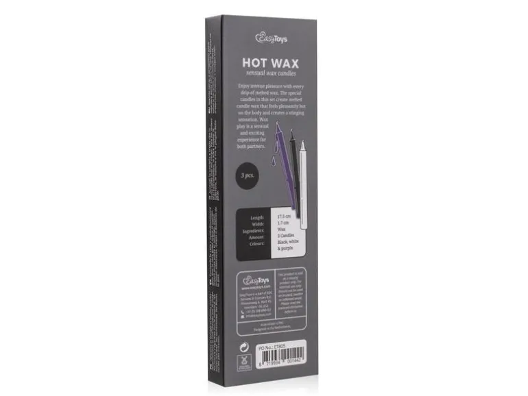 Easytoys Fetish Collection Heisswachskerzen 3 Stück