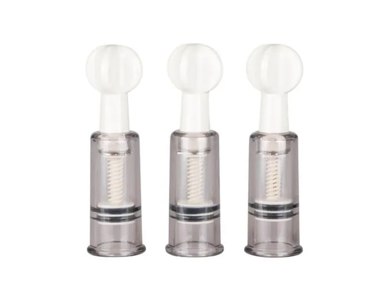 Easytoys Fetish Collection Nippel und Klitorissauger 3-teiliges Set