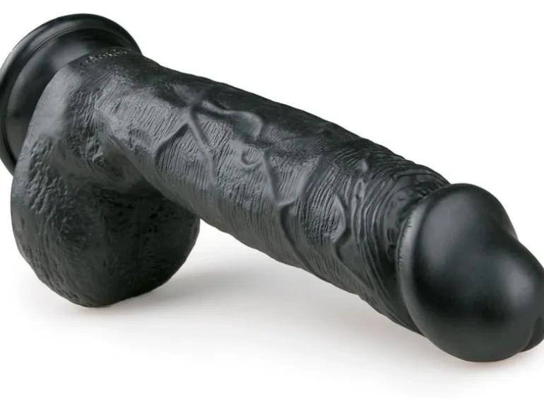 Easytoys Realistischer Dildo 22.5 cm Schwarz
