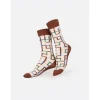EatMySocks Socken Caffè Latte 1 Paar, One Size