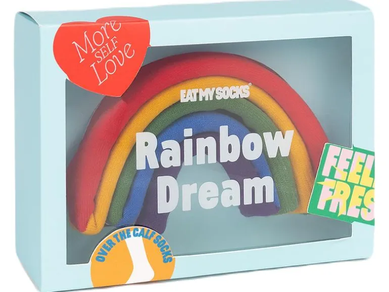 EatMySocks Socken Rainbow Dream 1 Paar, One Size