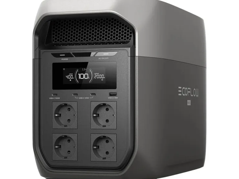 EcoFlow Power Station Delta 3 Max Schwarz, 2048 Wh