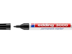 edding Permanent-Marker 3000 Schwarz, 10 Stück