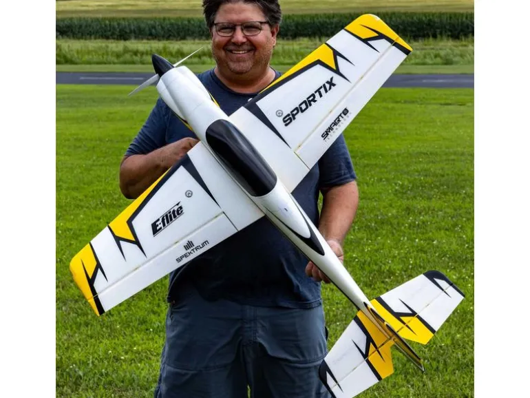 E-flite Flugzeug Sportix 1100 mm BNF AS3X+ und SAFE Select