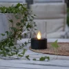 EGLO Leuchten Gartenlicht Solar Tischleuchte Schwarz