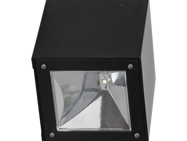 EGLO Leuchten Gartenlicht Solar Wandleuchte Schwarz