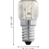 EGLO Leuchten Lampe 15 W E14 Warmweiss