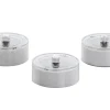 EGLO Leuchten LED Teelichter Set SOLAR Ø 5 x 3 cm, Weiss