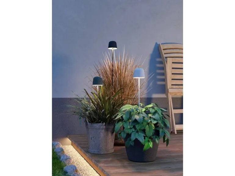 EGLO Leuchten MANNERA-S Tischlampe in/outdor LED Touch Schwarz