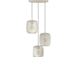 EGLO Leuchten Pendelleuchte ROMAZZINA beige exkl. E27 3x40W