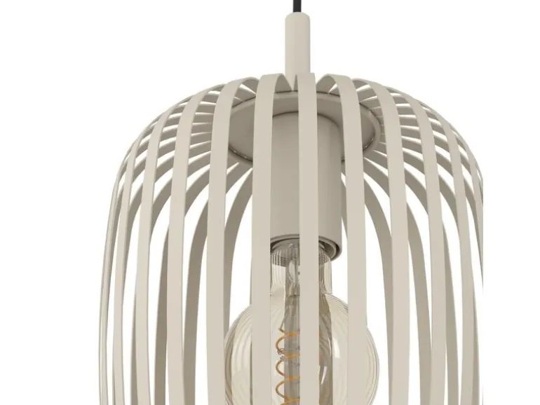 EGLO Leuchten Pendelleuchte ROMAZZINA beige exkl. E27 3x40W