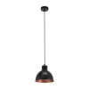 EGLO Leuchten Pendelleuchte TRURO 1 1x E27 Schwarz