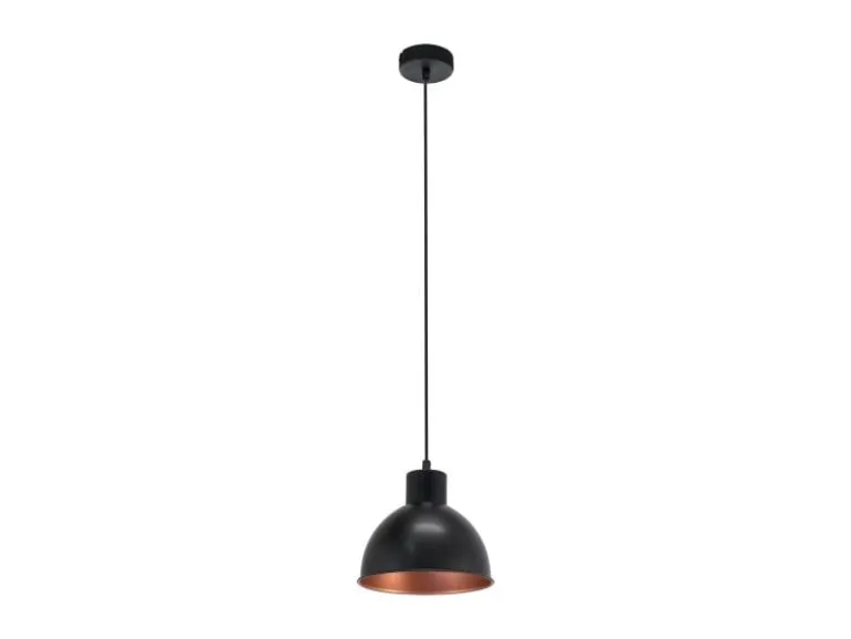EGLO Leuchten Pendelleuchte TRURO 1 1x E27 Schwarz