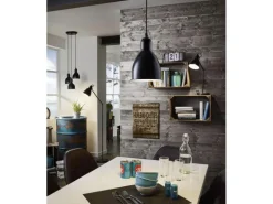EGLO Leuchten PRIDDY 1x E27 Schwarz
