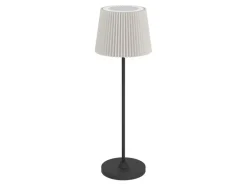 EGLO Leuchten Tischleuchte Leonero Akku H:370 Schwarz