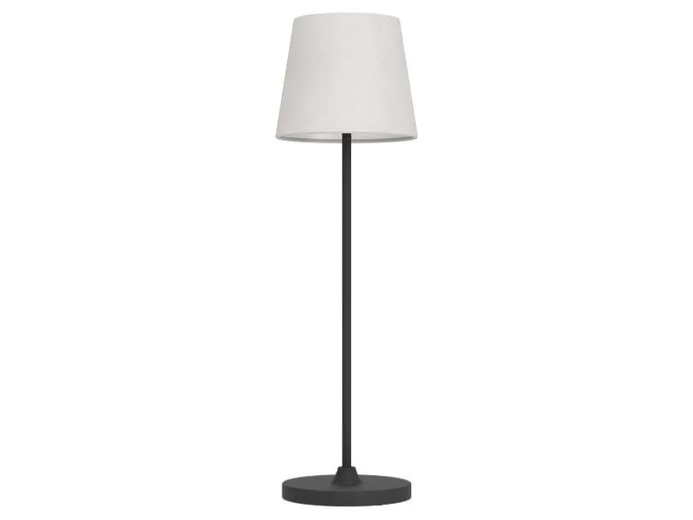 EGLO Leuchten Tischleuchte Leonero Akku H:340 LED-CCT Touch Weiss