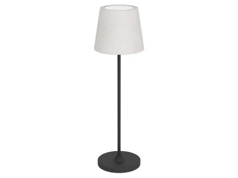 EGLO Leuchten Tischleuchte Leonero Akku H:340 LED-CCT Touch Weiss
