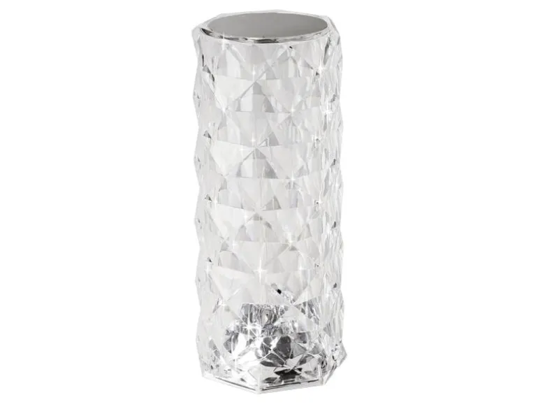 EGLO Leuchten Tischleuchte LUCIGNANO Akku LED-RGB Touch Transparent