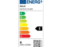 EGLO Leuchten Tischleuchte VERADAL-QI LED 5.5W 3000K Schwarz