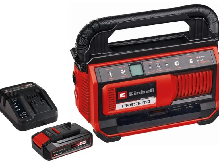 Einhell Akku-Kompressor Pressito 18/25 Hybrid Kit