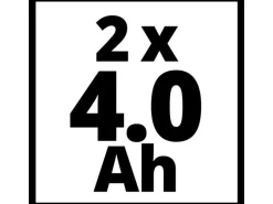 Einhell Akku PXC-Twinpack 18 V 4.0 Ah