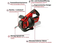 Einhell Akku-Rohrreiniger TE-DA 18/760 Li