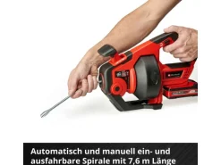 Einhell Akku-Rohrreiniger TE-DA 18/760 Li