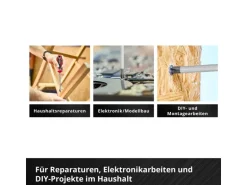 Einhell E-Case 17-tlg., Chrom-Vanadium-Stahl