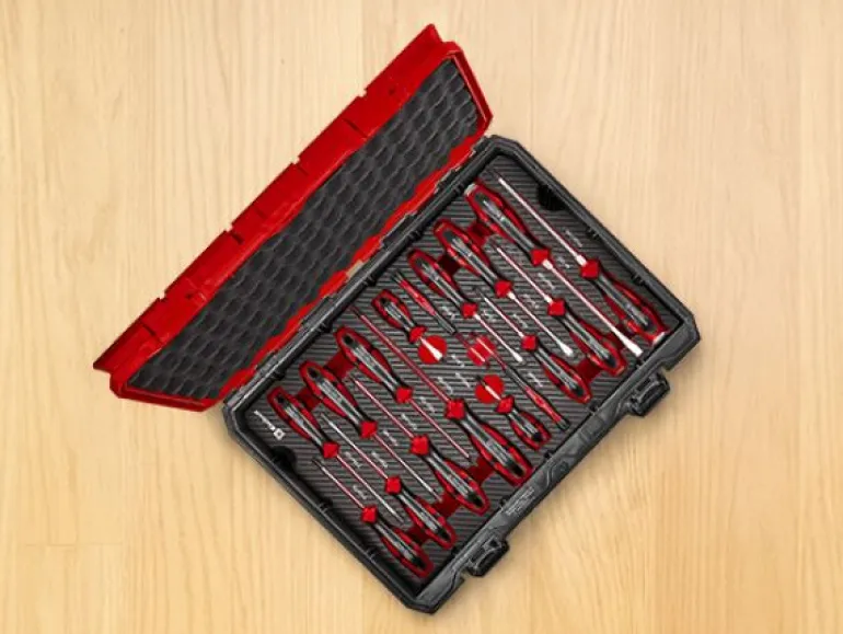 Einhell E-Case 17-tlg., Chrom-Vanadium-Stahl