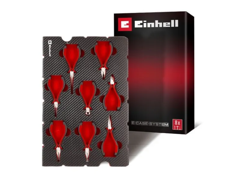 Einhell Einleger E-Case Feinmechaniker, 8-tlg., CrV-Stahl