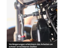 Einhell Einleger E-Case Stecknüsse und Ratschen, 60-tlg.