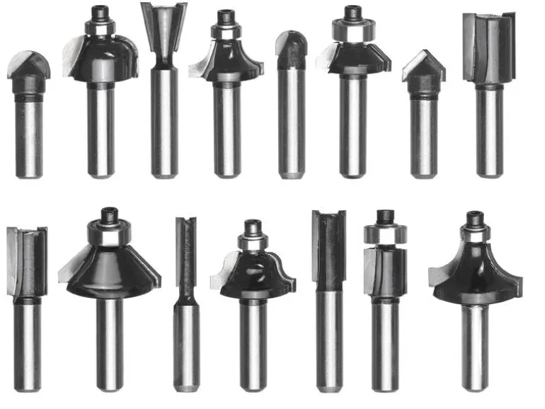Einhell Fräserset Ø 8 mm 15-teilig