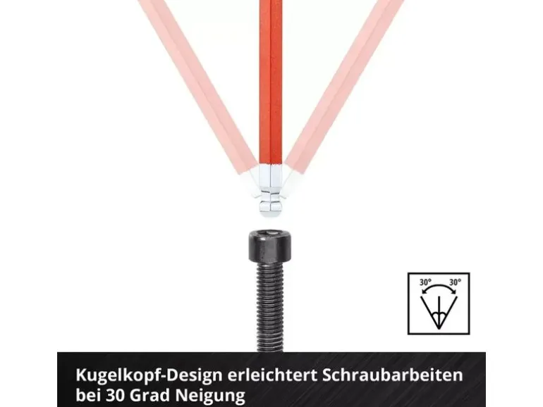 Einhell Innensechskantschlüssel-Set 9-Tlg.