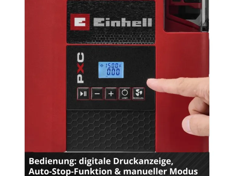 Einhell Kompressor 18/380 Akku, 1.38 bar, 380 l/min Kit (1 x 4.0Ah)
