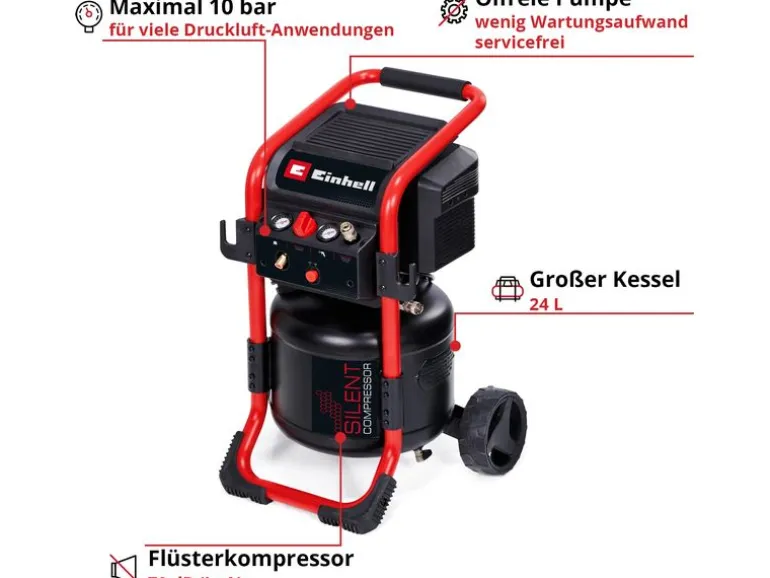 Einhell Kompressor TE-AC 240/24 Silent