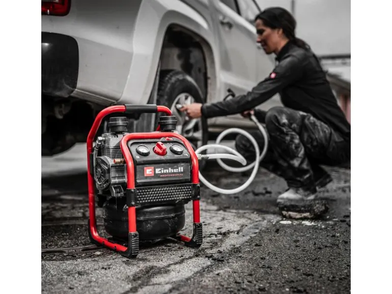 Einhell Professional Akku-Kompressor SILENZZO 36/210