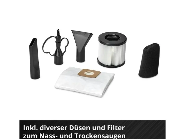 Einhell Professional Akku-Nass-/Trockensauger TP-VC 18/10 Li BL L-Solo
