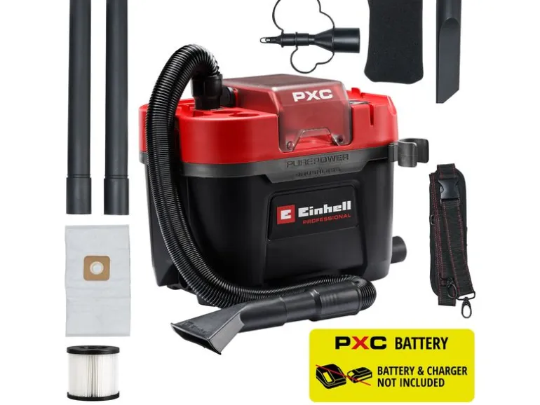 Einhell Professional Akku-Nass-/Trockensauger TP-VC 18/10 Li BL L-Solo