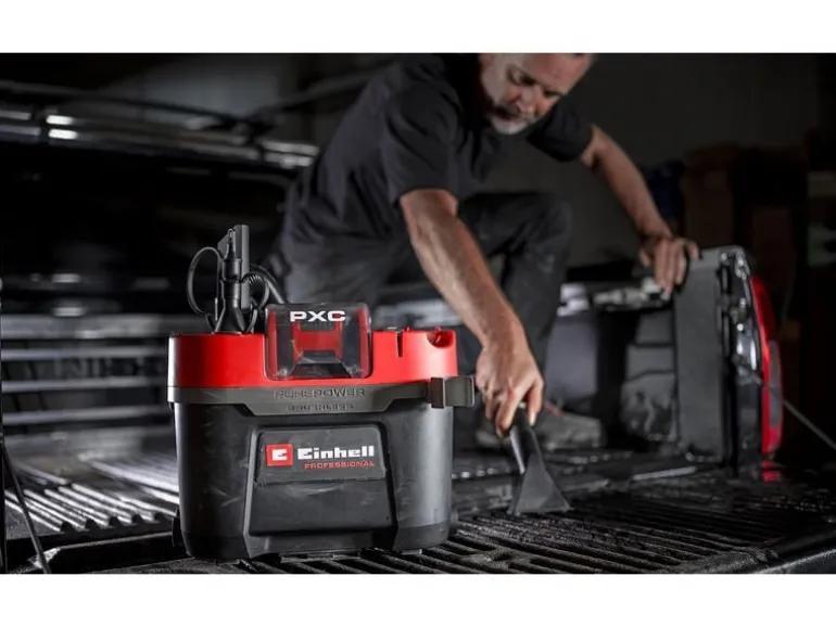 Einhell Professional Akku-Nass-/Trockensauger TP-VC 18/10 Li BL L-Solo