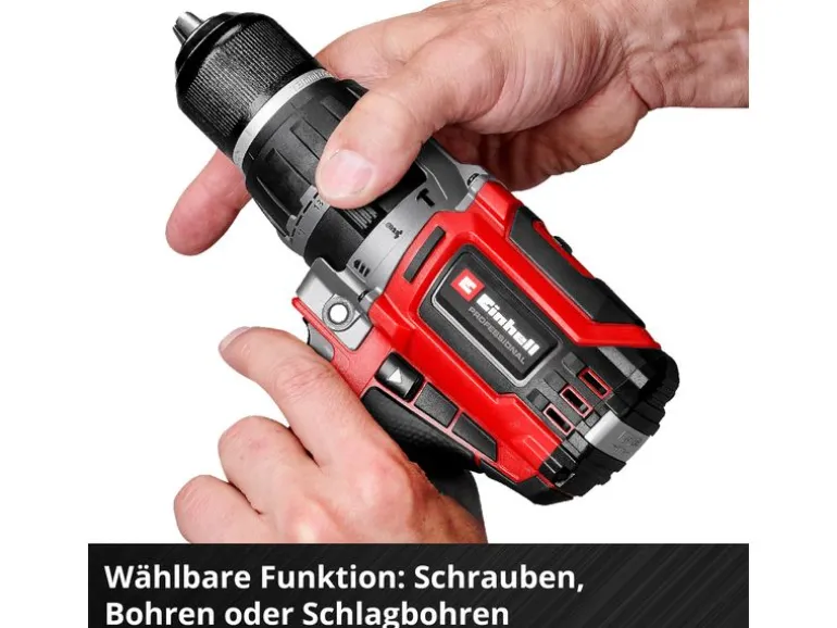 Einhell Professional Akku-Schlagbohrschrauber TP-CD 18/70 Li-i BL (2 x 2.0Ah)