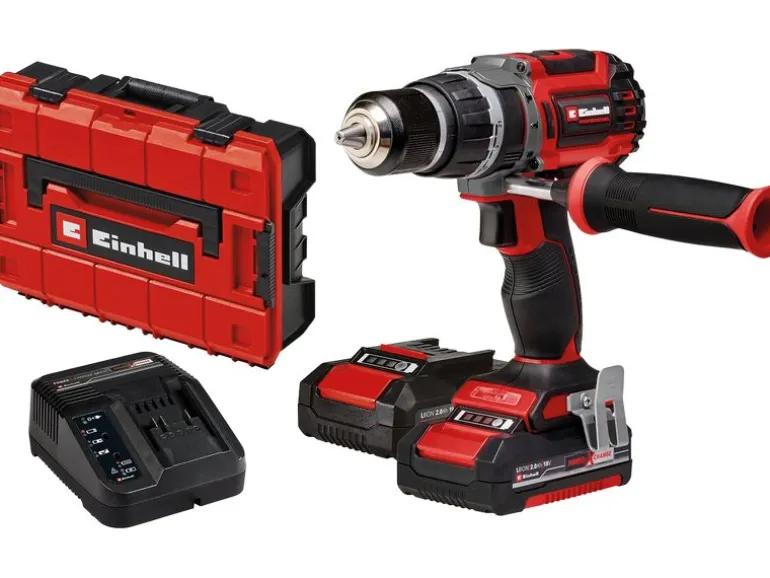Einhell Professional Akku-Schlagbohrschrauber TP-CD 18/70 Li-i BL (2 x 2.0Ah)