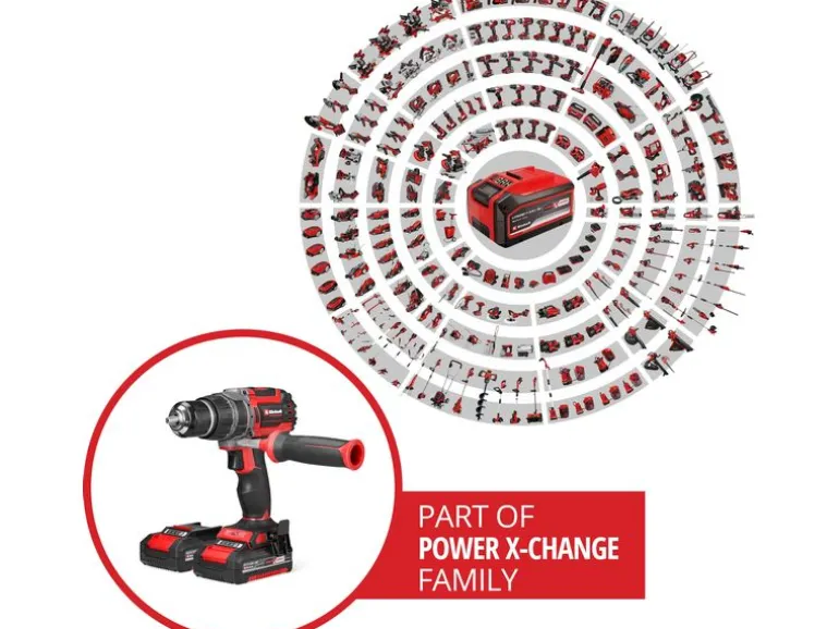 Einhell Professional Akku-Schlagbohrschrauber TP-CD 18/70 Li-i BL (2 x 2.0Ah)