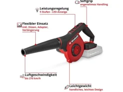 Einhell TE-CB 18/270 Li – Solo Akku, 5 Geschwindigkeitsstufen