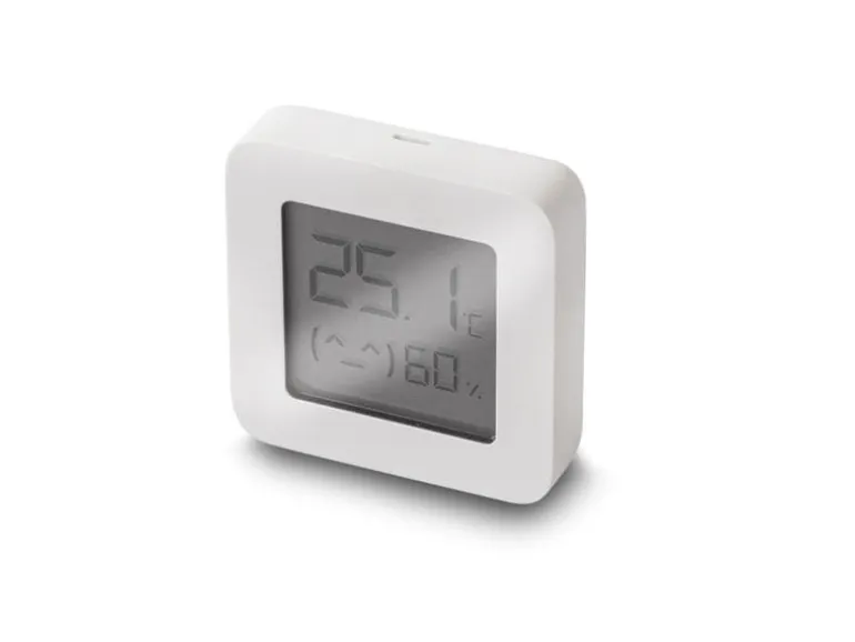 Elbro Temperatur- und Feuchtigkeitssensor Weiss, Bluetooth