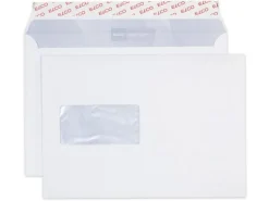 ELCO Couvert Office Box C5 mit Fenster links, 100 Stück
